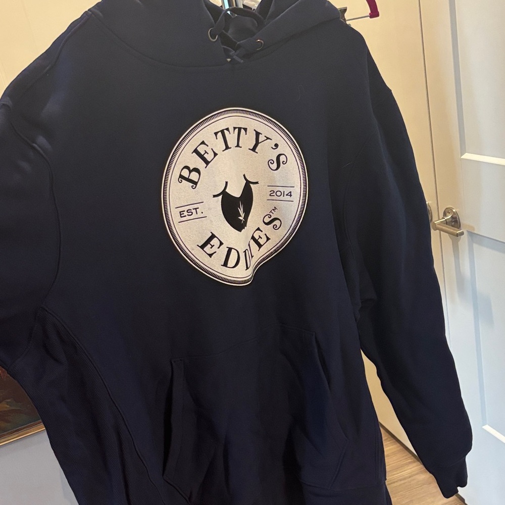 Sport-Tek Navy Hoodie with Logo